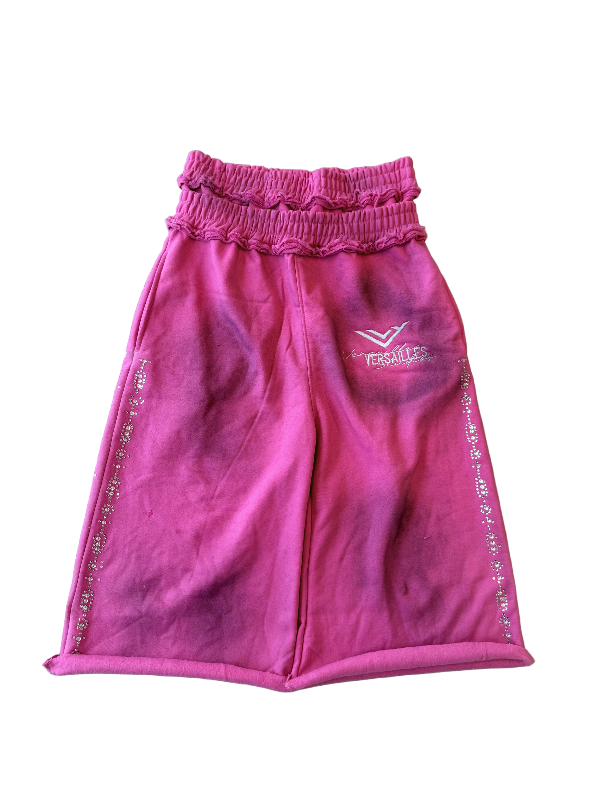 “Dirtbag” 3/4 Shorts Pink
