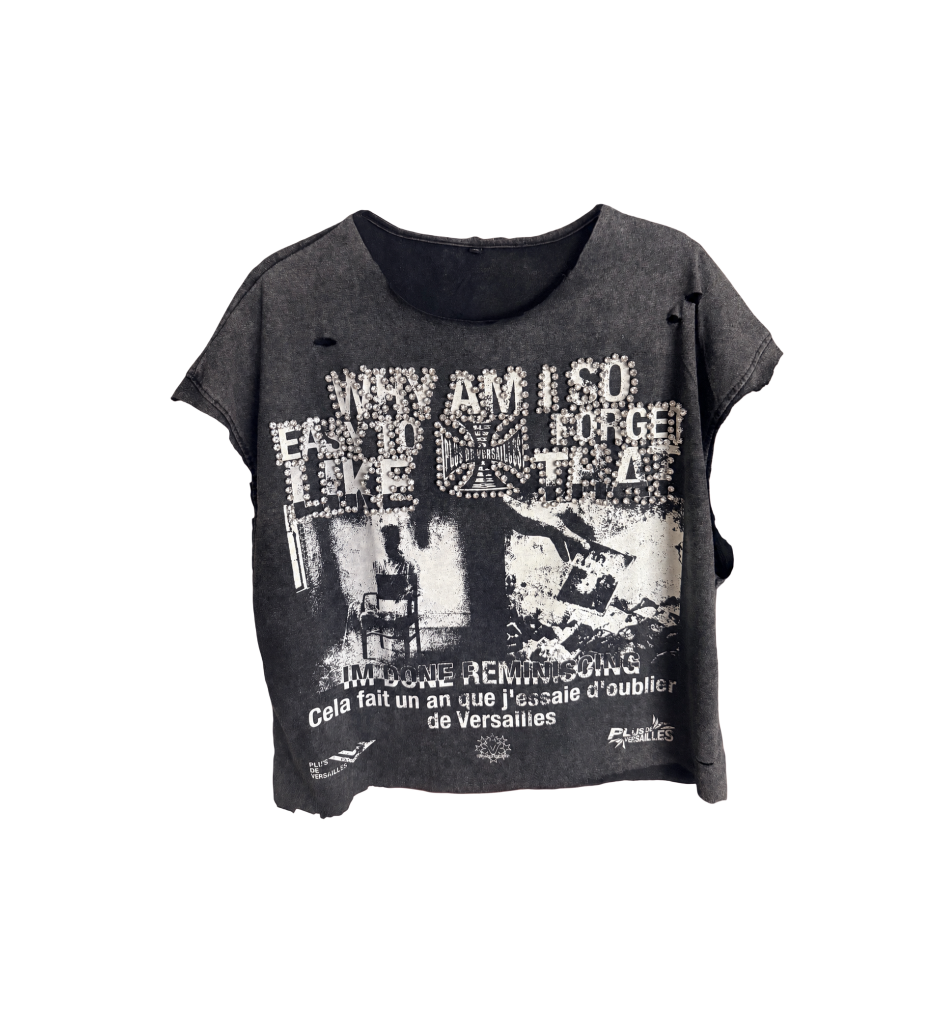 reminisce cut out tee